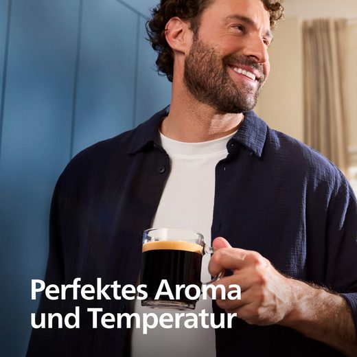 Kaffeevollautomat 5400 Series EP5443/70 LatteGo 12 Kaffeespezialitäten und 4 Benutzerprofilen