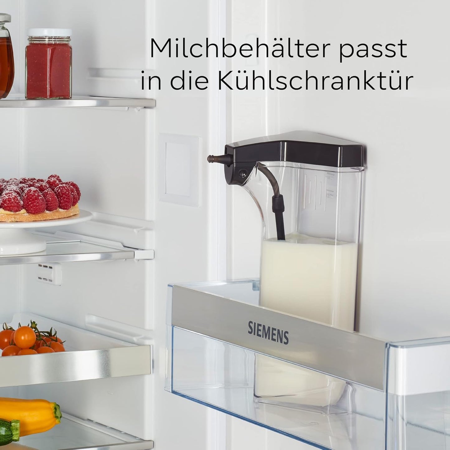 SIEMENS-Kaffeevollautomat EQ900 TQ903D43, intuitives 6,8" TFT-Display, Geräuschreduzierung App-Steuerung, Barista-Modus, AromaSelect, 3 Profile, edelstahl