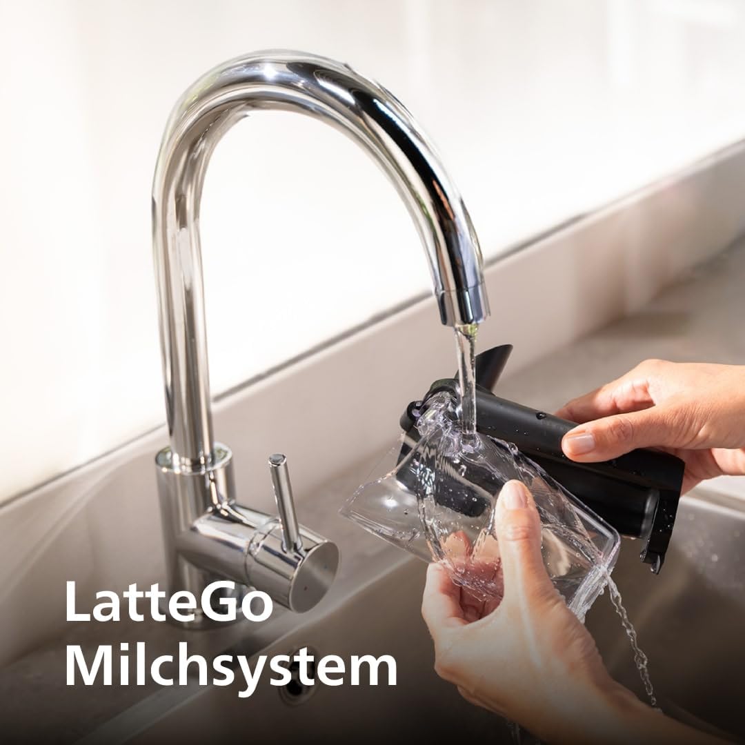 Wählen Sie eines von 20 köstlichen Kaffeerezepten auf dem LatteGo 5500. Vom Milchkaffee bis zum erfrischenden Eiskaffee. LatteGo macht seidig weichen Schaum