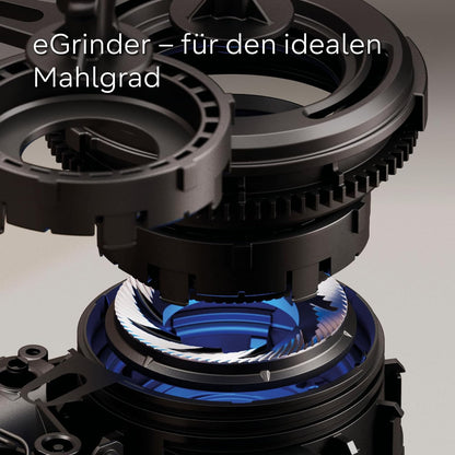 SIEMENS-Kaffeevollautomat EQ900 TQ903D43, intuitives 6,8" TFT-Display, Geräuschreduzierung App-Steuerung, Barista-Modus, AromaSelect, 3 Profile, edelstahl